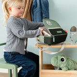 DonebyDeer Green Tiny Trails Insulated Lunch Bag