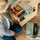 DonebyDeer Green Tiny Trails Insulated Lunch Bag