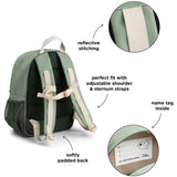DonebyDeer Green Tiny Trails Junior Backpack