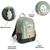 DonebyDeer Green Tiny Trails Junior Backpack