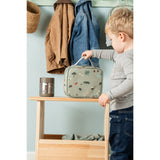 DonebyDeer Green Tiny Trails Tiny Insulated Lunch Bag