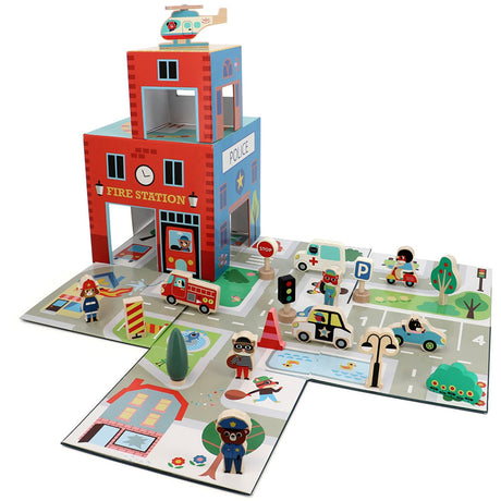 Vilac Fold-Out Playset - Emergency