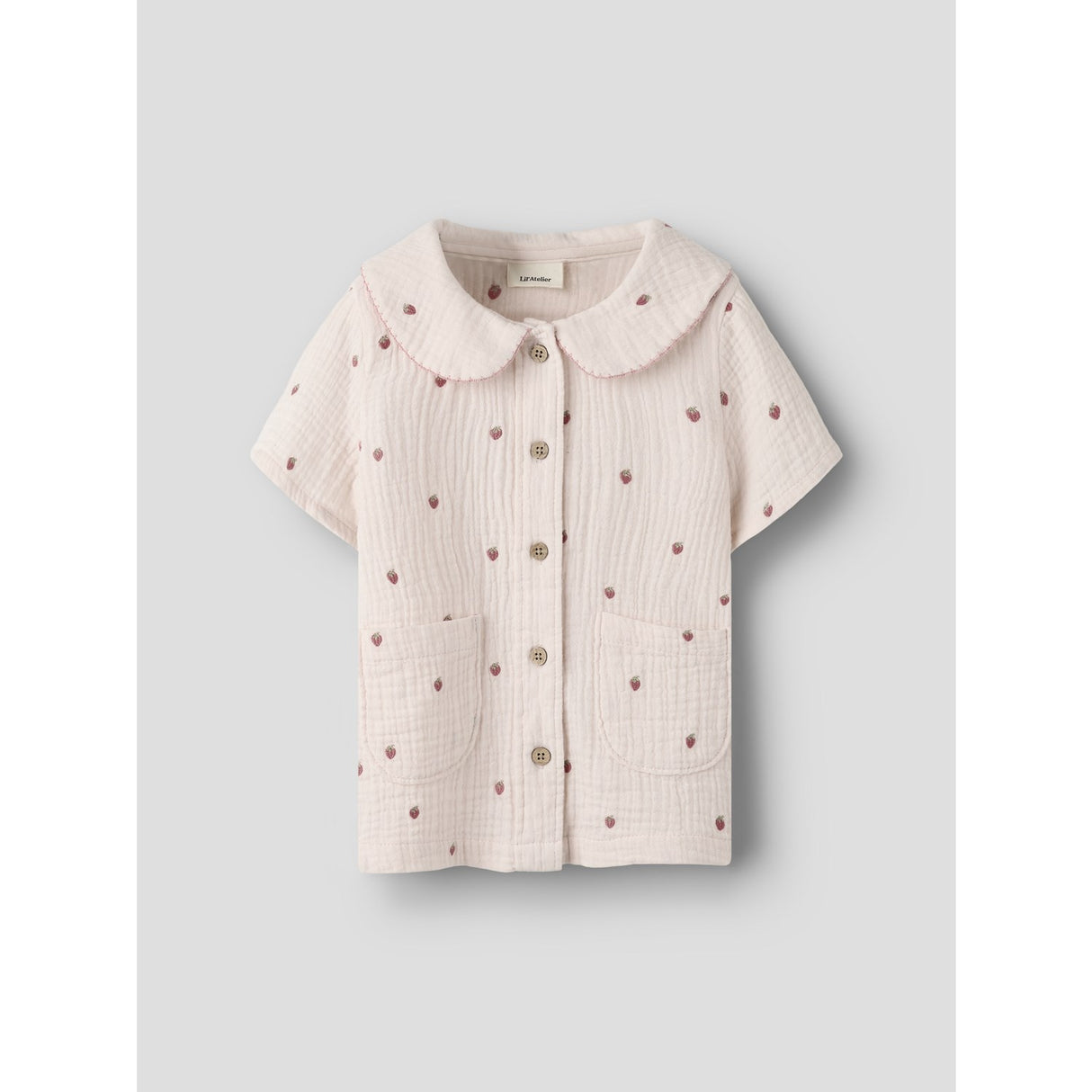 Lil'Atelier Morganite Nmfkamma Ss Loose Shirt Lil