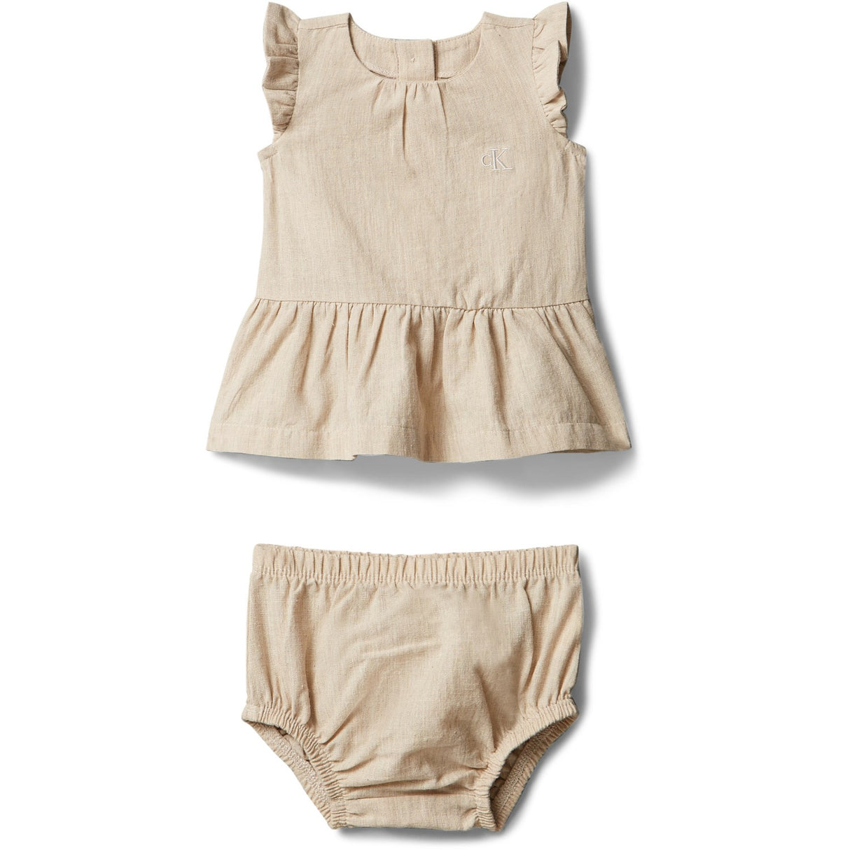 Calvin Klein Oatmeal Soft Woven Dress