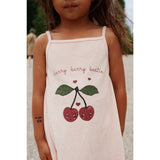 Konges Sløjd x Luksusbaby Cameo Rose Itty Strap Dress Gots - Exclusive