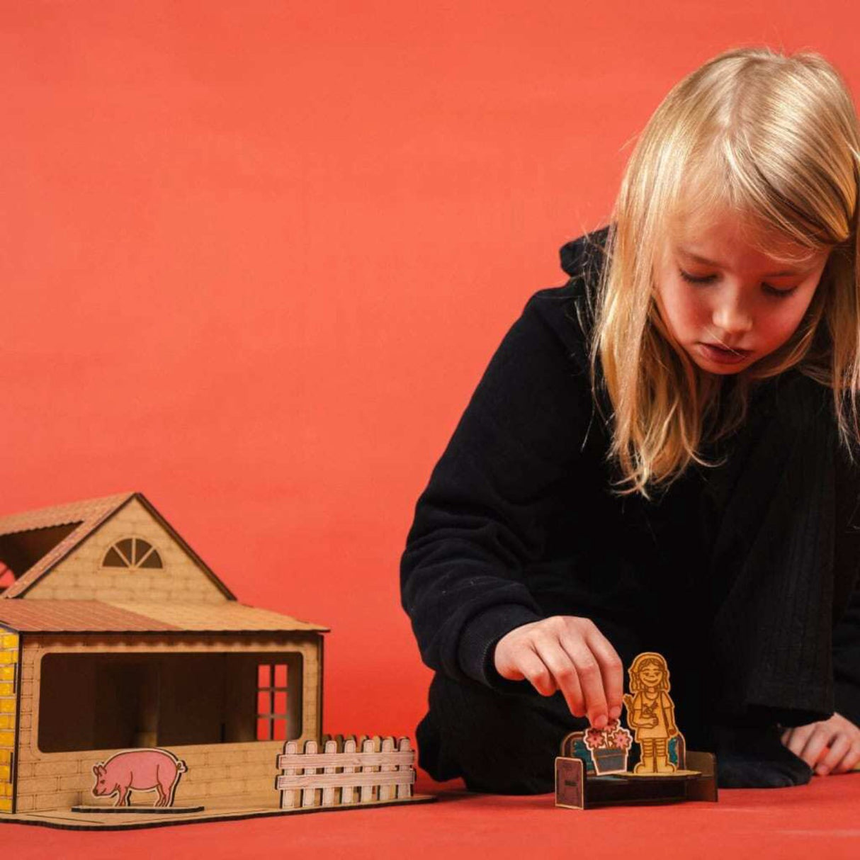 Crateit The Farm Wooden Toy The Farmhouse