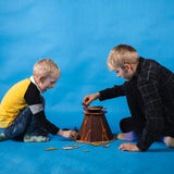 Crateit Dinosaur Wooden Toy Volcano Escape