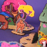 Crateit Unicorn Wooden Toy Magic Forest