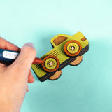 Crateit Town Wooden Toy Thunder Truck