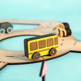 Crateit Town Wooden Toy Rule The Roundabout