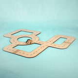 Crateit Town Wooden Toy Rule The Roundabout