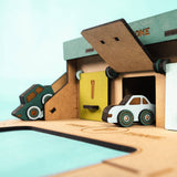 Crateit Town Wooden Toy City Park Zone