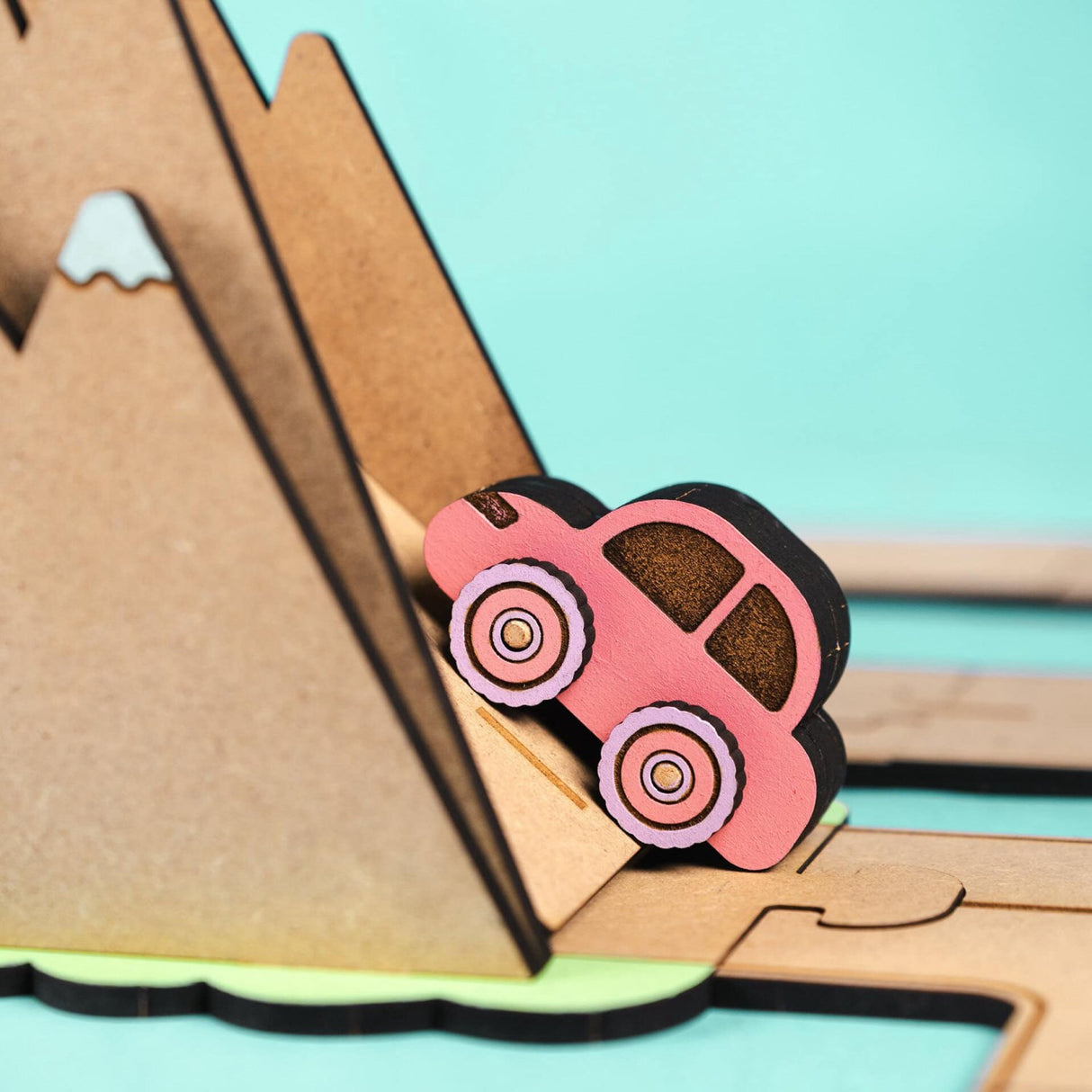 Crateit Town Wooden Toy Around The Mountain
