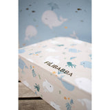FILIBABBA Christian's Whale Tales Suitcase Set For Play And Storage 2 Pack