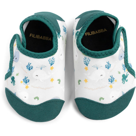 FILIBABBA Christian's Whale Tales Swim Shoes