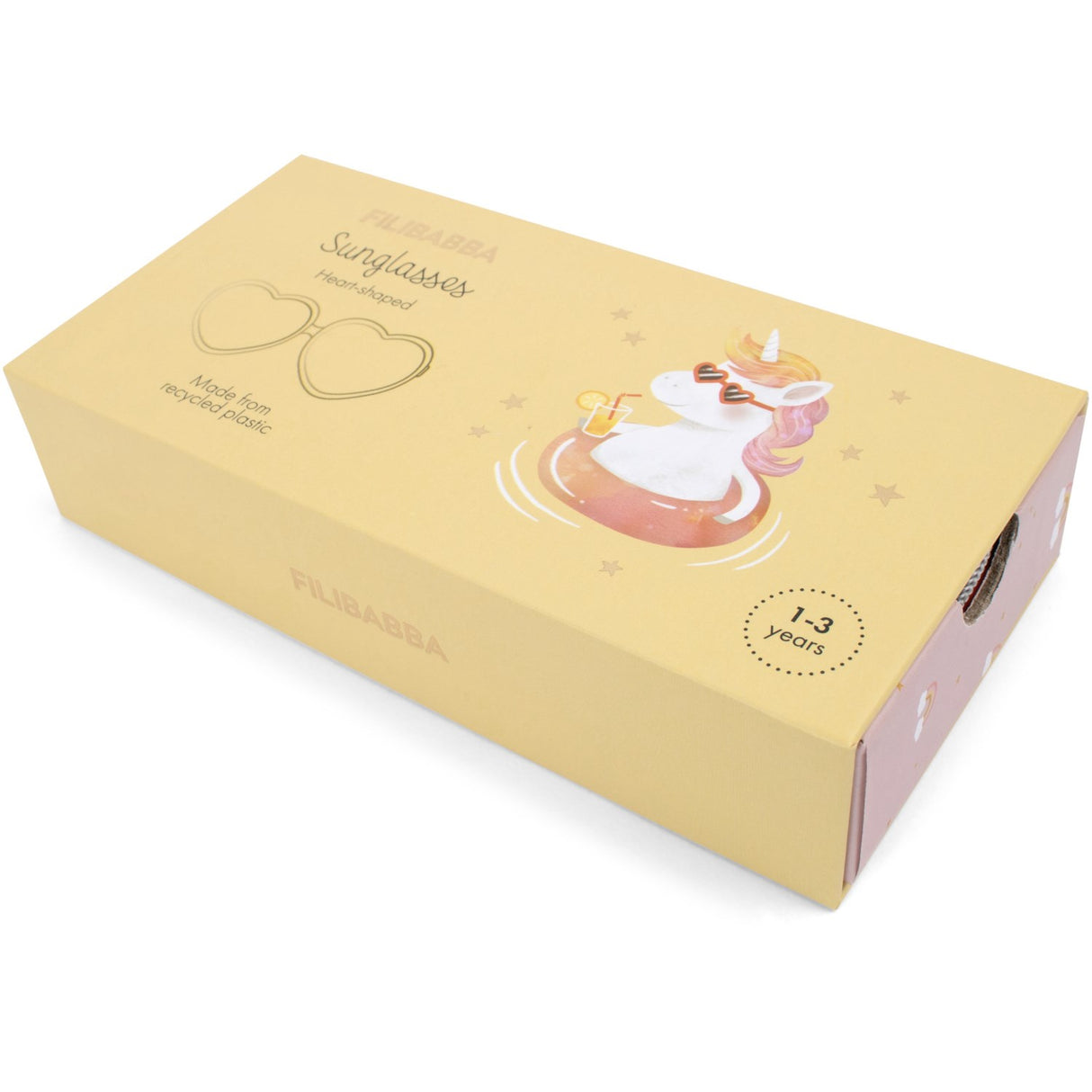 FILIBABBA Sunlight Heart Børnesolbriller 1-3 Years