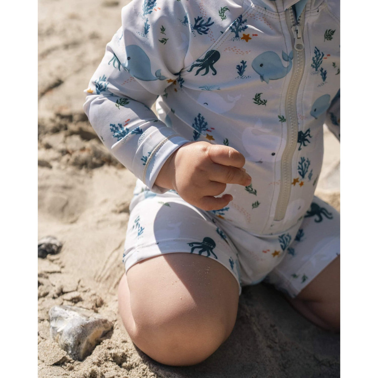 FILIBABBA Christian's Whale Tales Villads Uv Suit