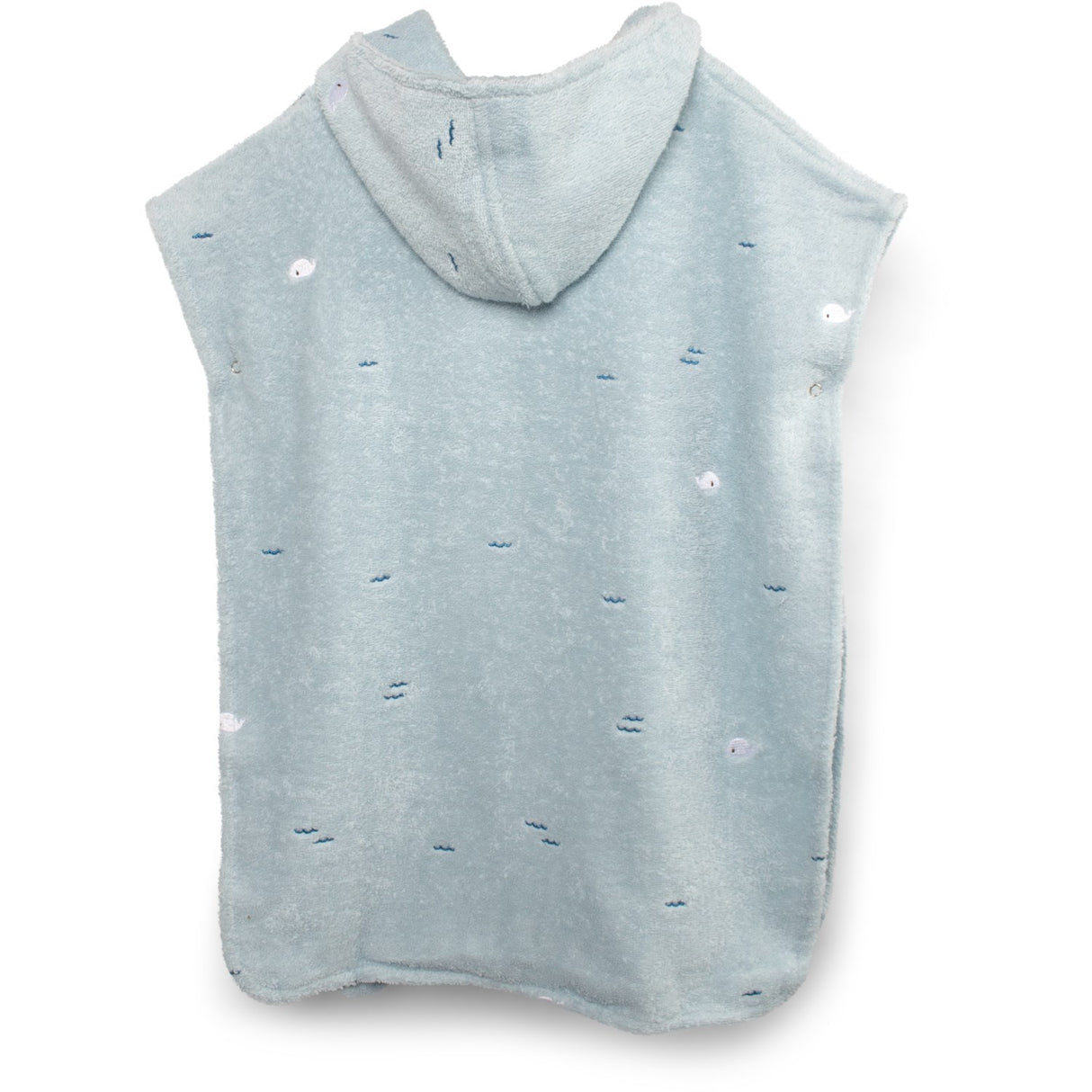 FILIBABBA Christian's Whale Tales Badeponcho With Broderi GOTS