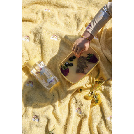 FILIBABBA Unicorn Shores Broderet Badehåndklæde With Hood GOTS