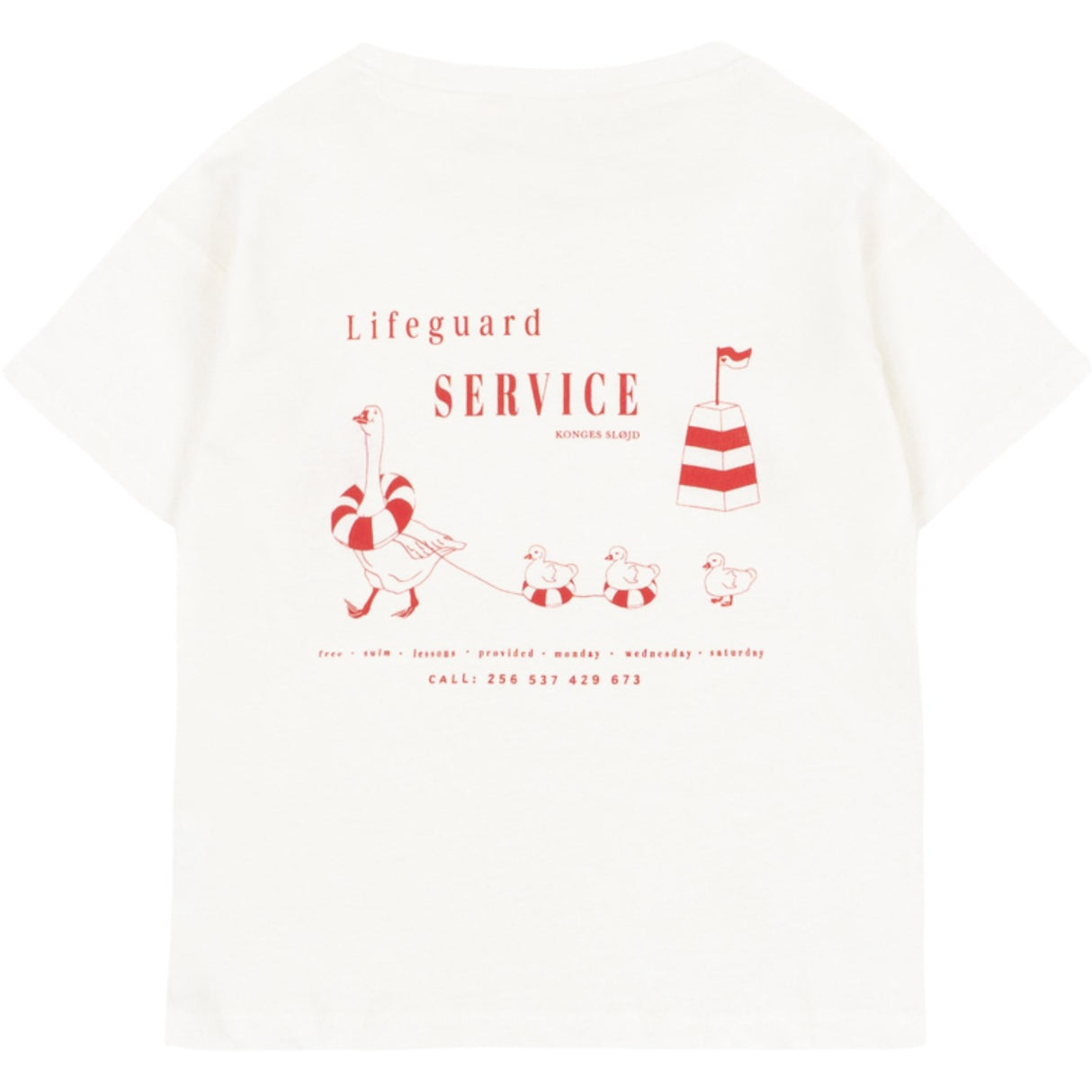 Konges Sløjd Off White/Lifeguard Service Era Tee Ocs