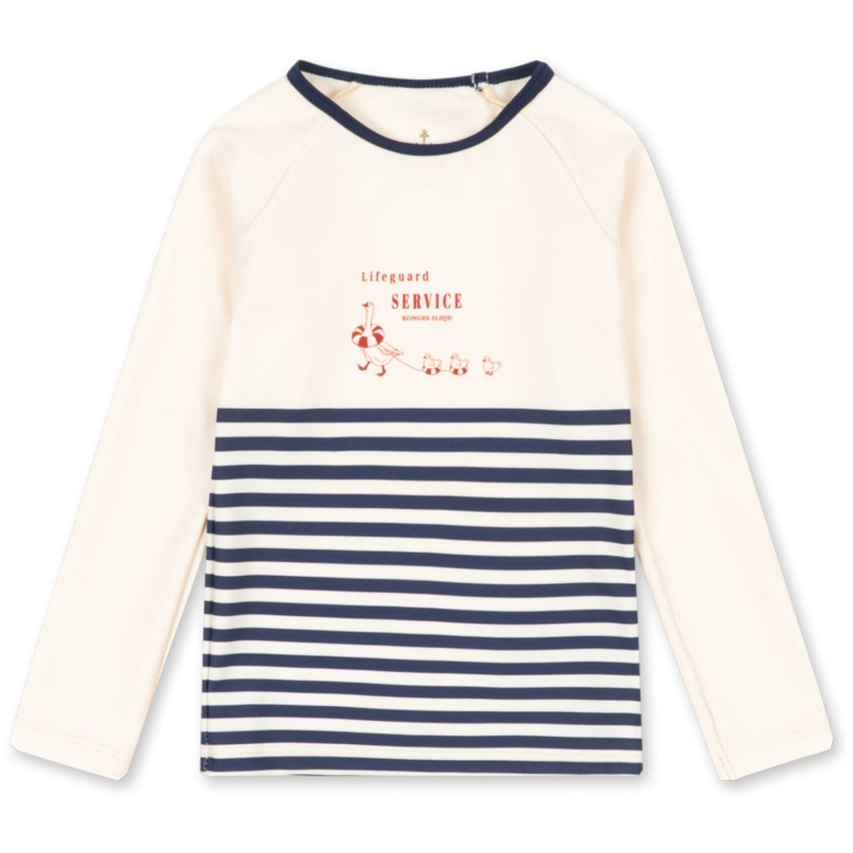 Konges Sløjd Marin Stripe Aster Swim Blouse Grs