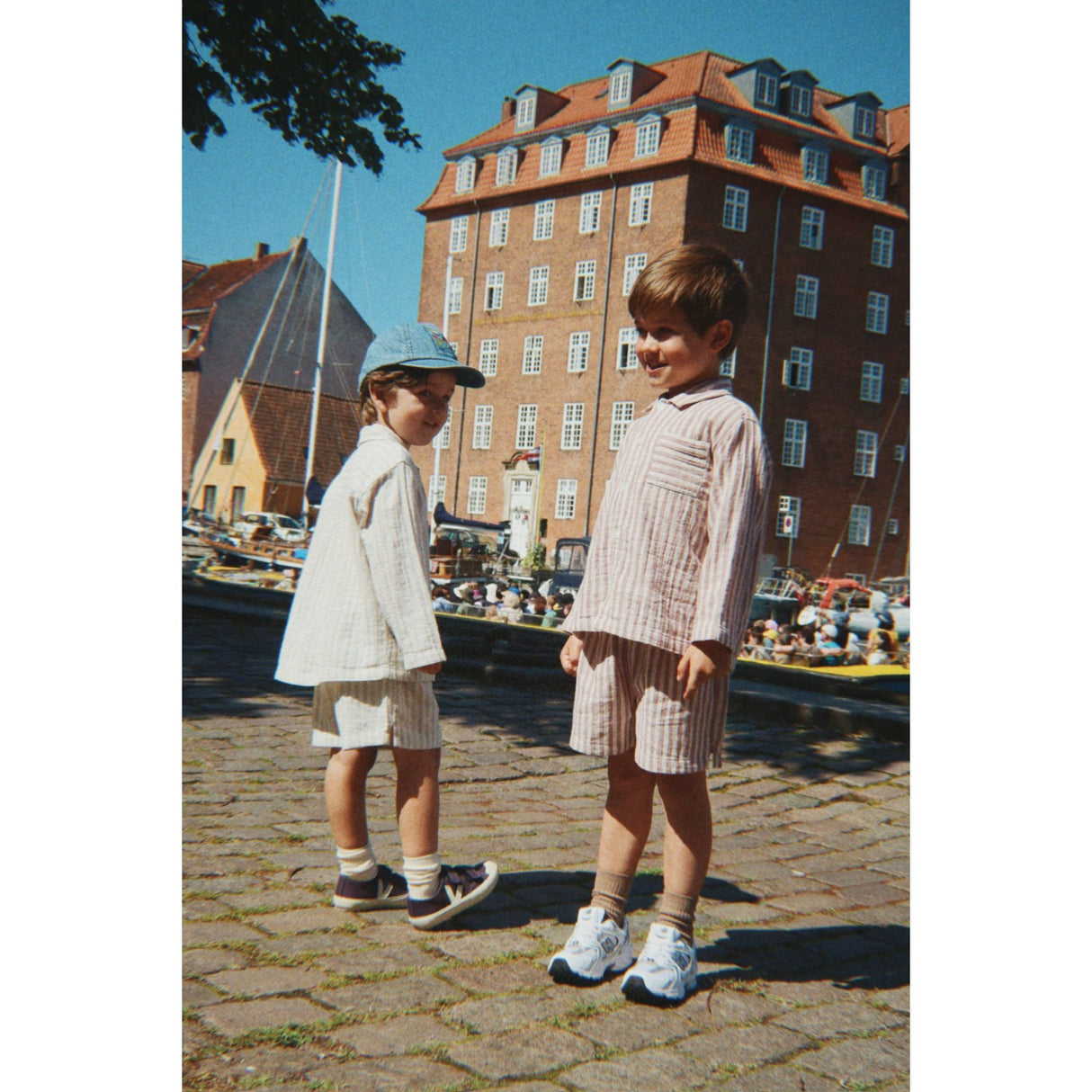 Konges Sløjd Red Stripe Ely Shirt Gots