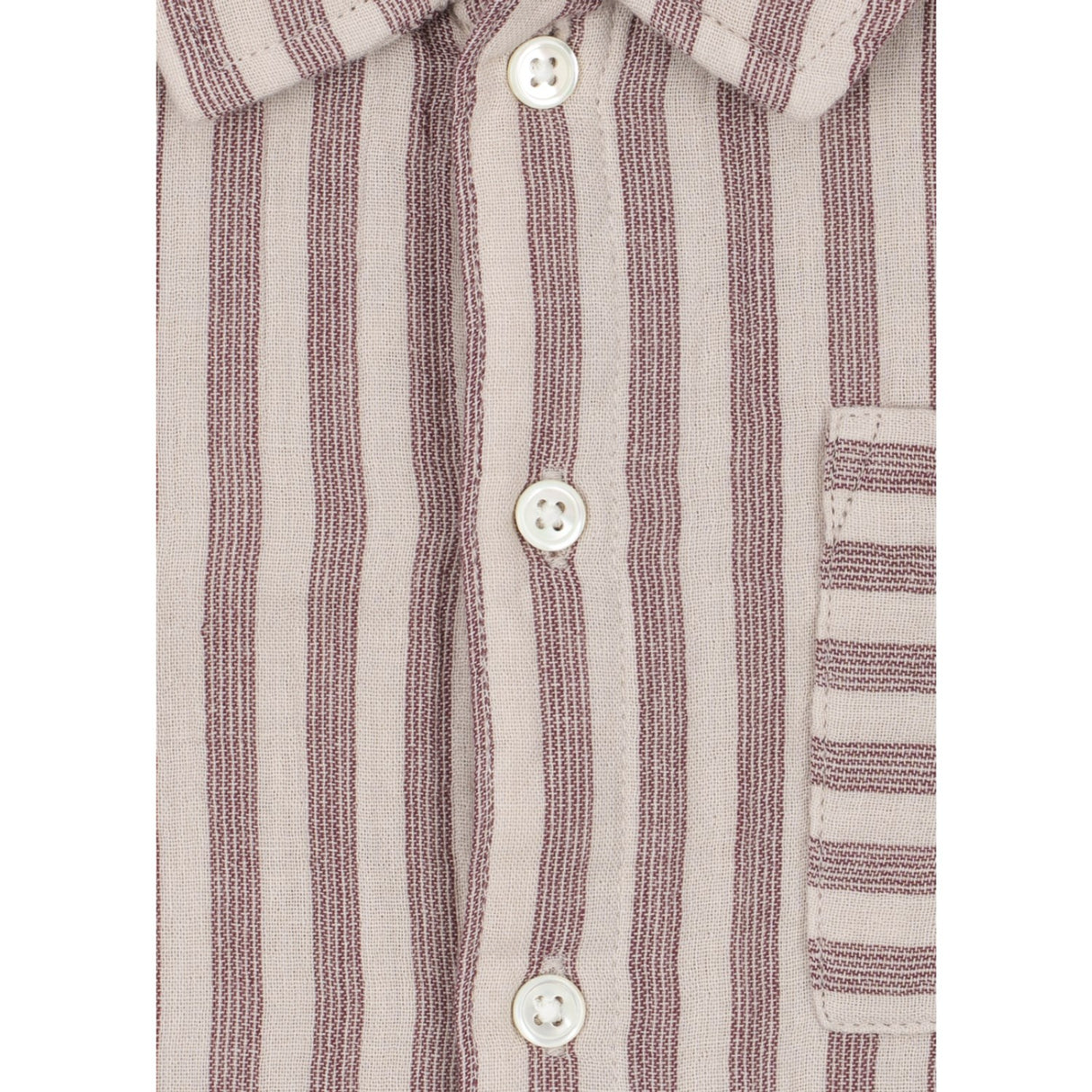 Konges Sløjd Red Stripe Ely Shirt Gots