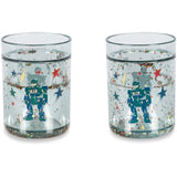 Konges Sløjd Hero Robot 2 Pack Glitter Cups