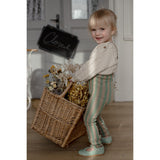 Silly Silas Matcha X Peanut Striped Footless Tights Special Edition
