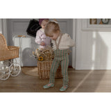 Silly Silas Matcha X Peanut Striped Footless Tights Special Edition