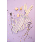 Silly Silas Lavender X Cream Striped Footless Tights Special Edition