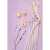 Silly Silas Lavender X Cream Striped Footless Tights Special Edition