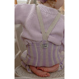Silly Silas Lavender X Cream Striped Footless Tights Special Edition