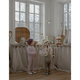 Silly Silas Lavender X Cream Striped Footless Tights Special Edition