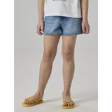 Name It Medium Blue Denim Nkfrose Mom Dnm Shorts 1141-Mj Noos