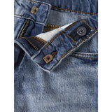 Name It Medium Blue Denim Nkfrose Mom Dnm Shorts 1141-Mj Noos