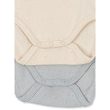Konges Sløjd Buttercream/Pearl Blue Fanga Perla 2 Pack Ss Body Ocs