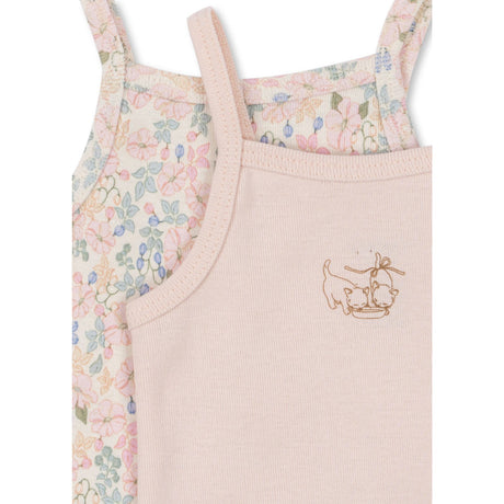 Konges Sløjd Prato Fiori Aop/Creole Pink Fanga Fio 2 Pack Strap Body Ocs