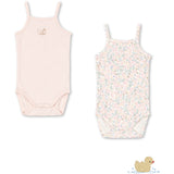 Konges Sløjd Prato Fiori Aop/Creole Pink Fanga Fio 2 Pack Strap Body Ocs