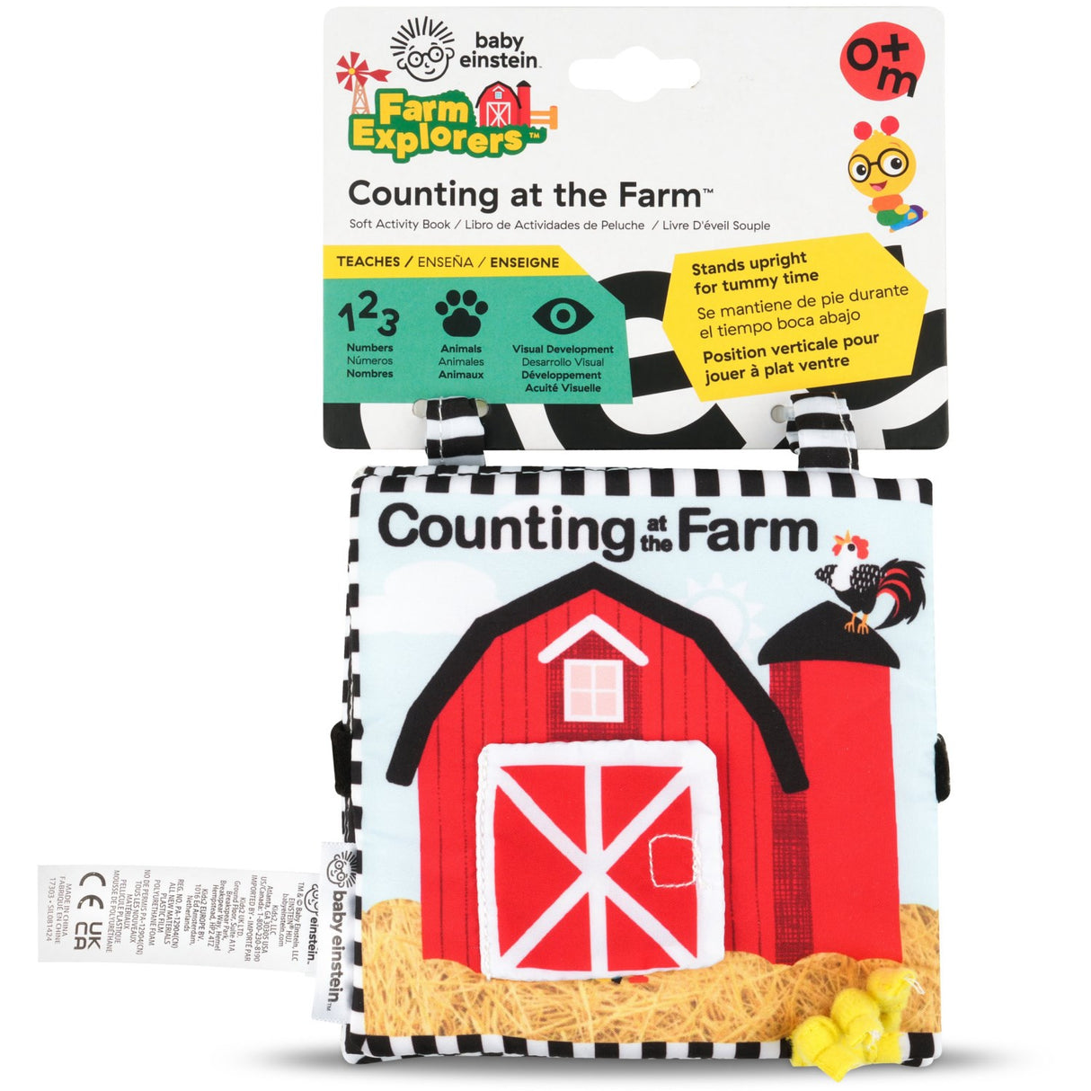 Baby Einstein Counting At The Farm™ Soft Activity Book