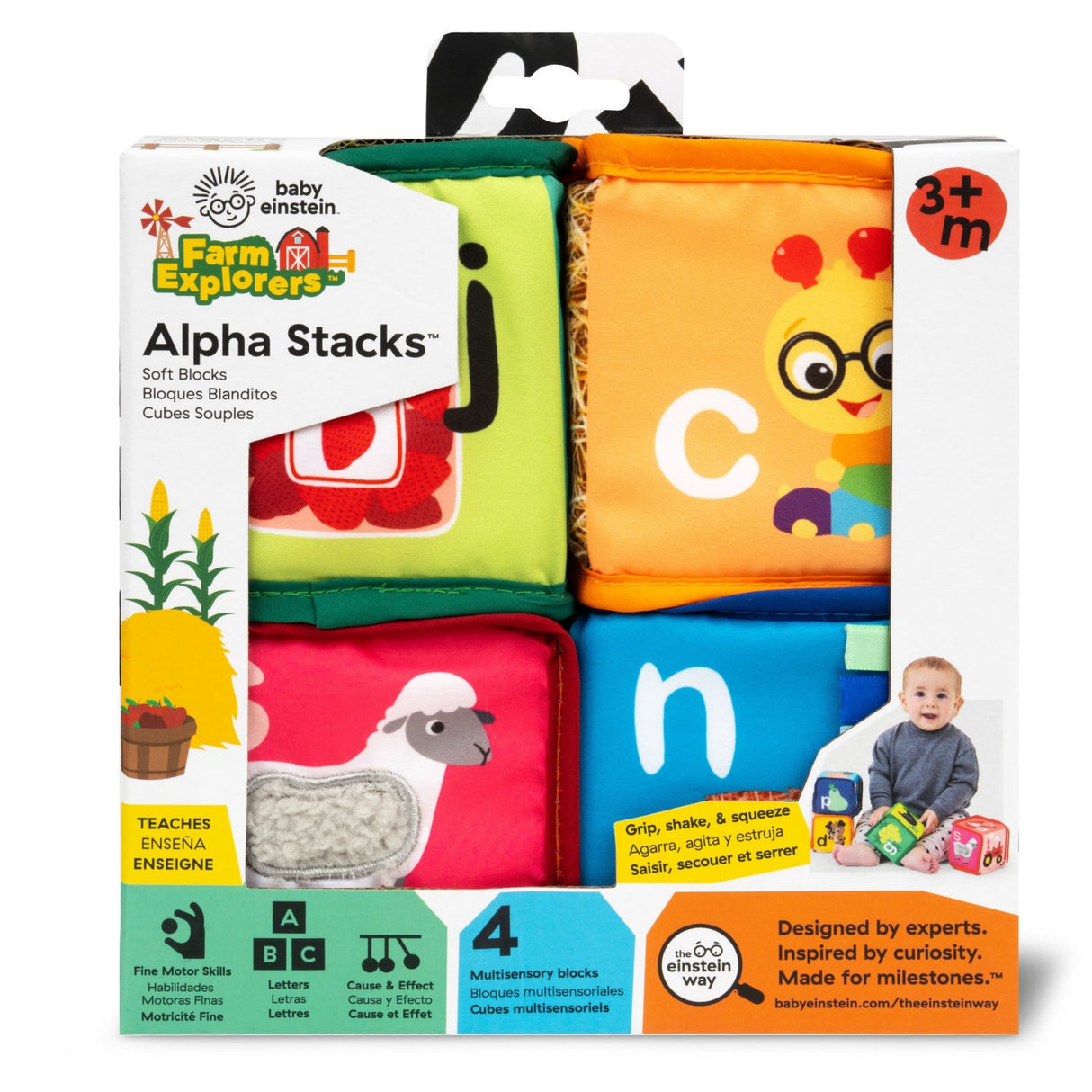 Baby Einstein Alpha Stacks™ Soft Blocks