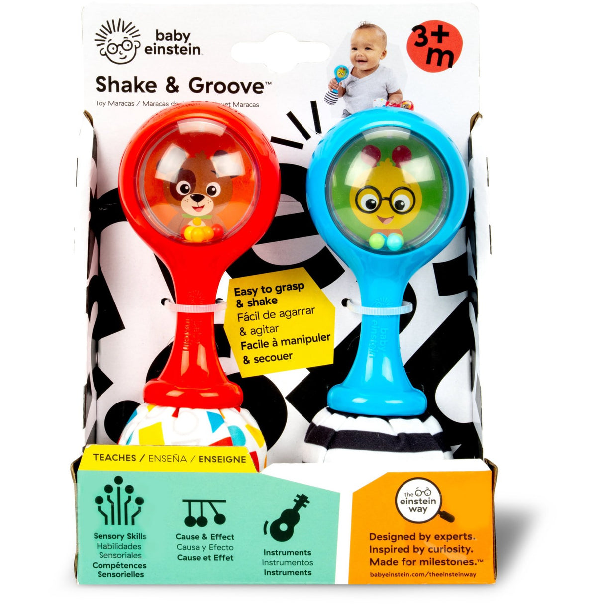 Baby Einstein Shake & Groove™ Toy Maracas