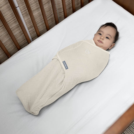 Ingenuity SwaddleMe™ Muslin Original Swaddle - Cream