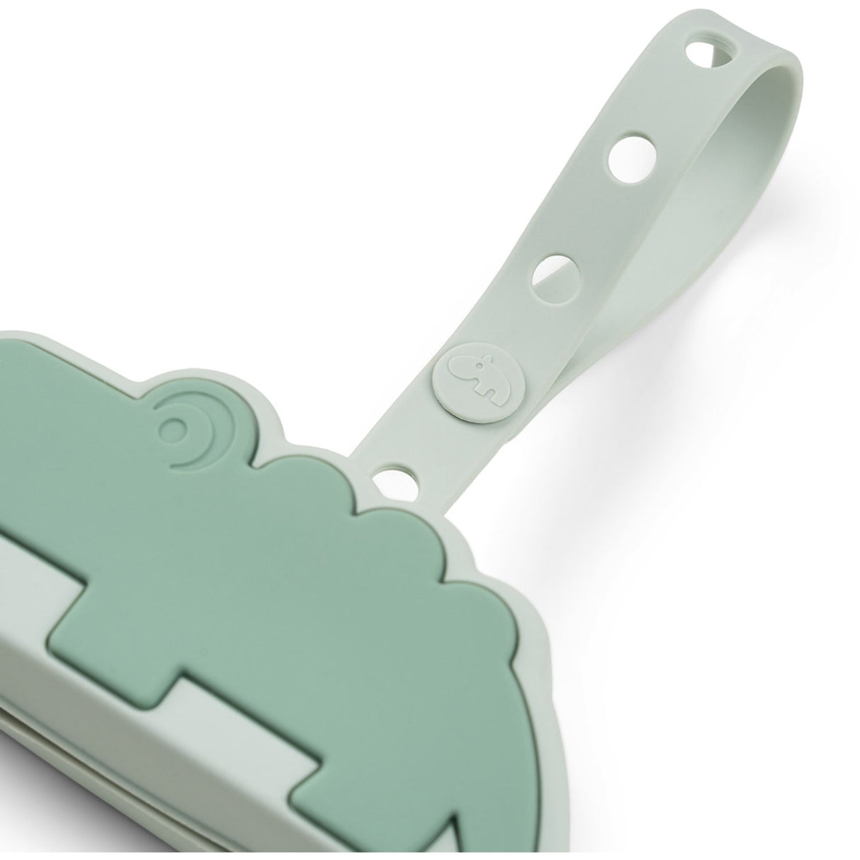 DonebyDeer Green Choco Silicone Sutteholder