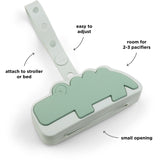 DonebyDeer Green Choco Silicone Sutteholder