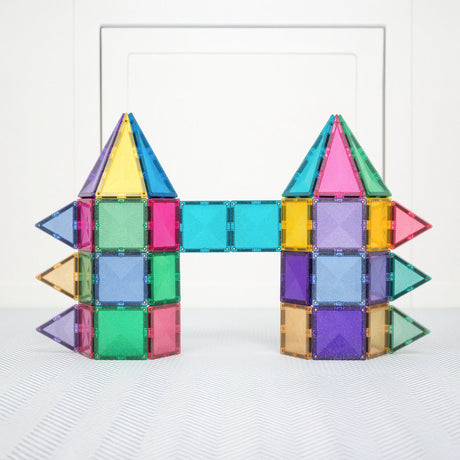 Connetix Multicolour Glitter Castle Pack