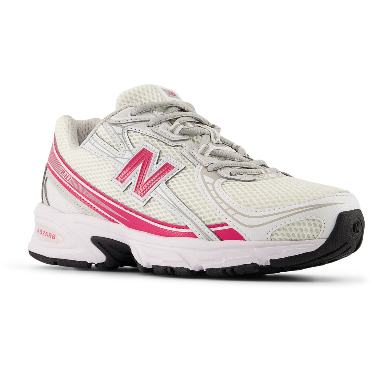 New Balance White New Balance 740 Kids Lace