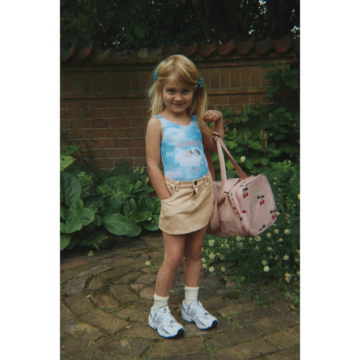 Konges Sløjd Ma Grande Cerise Blush Kids Weekend Bag
