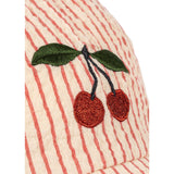 Konges Sløjd Amour Stripe Ellie Bow Cap Gots