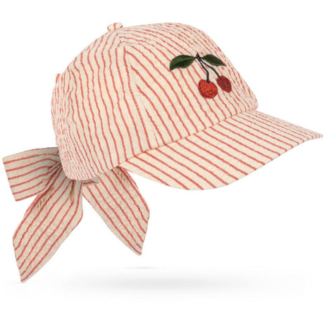 Konges Sløjd Amour Stripe Ellie Bow Cap Gots